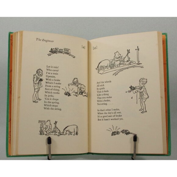 Now We Are Six by A. A. Milne, E. H. Shepard - 1961, Christopher Robin Pooh Bear - Picture 9 of 10